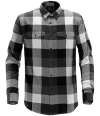 SFX-1 Stormtech Logan Snap Front Shirt Black / Dolphin colour image